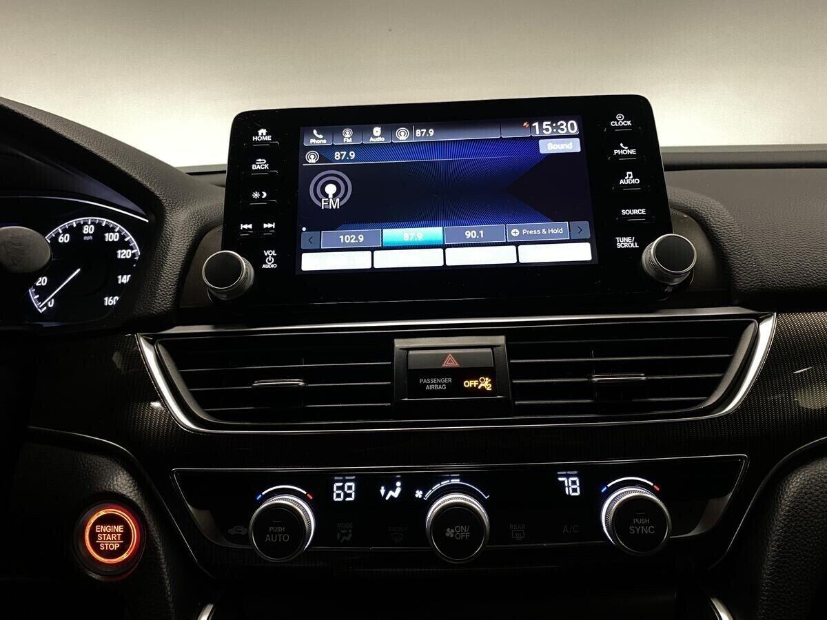 Honda Accord 2019, черный