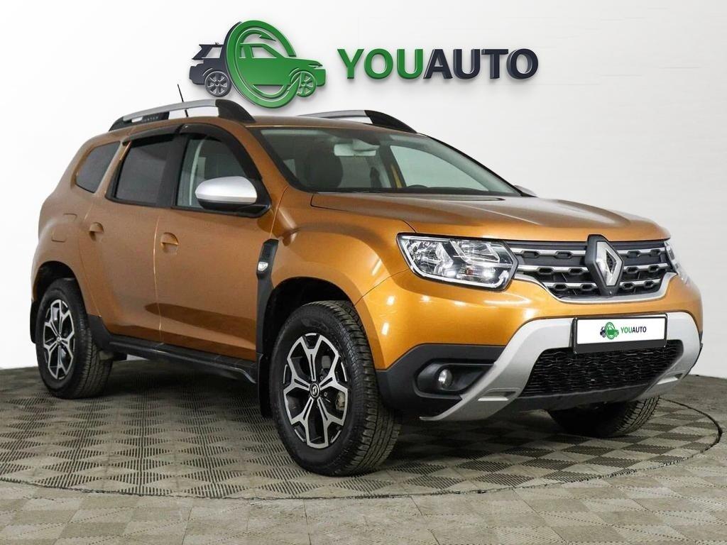 Renault Duster 2022, оранжевый