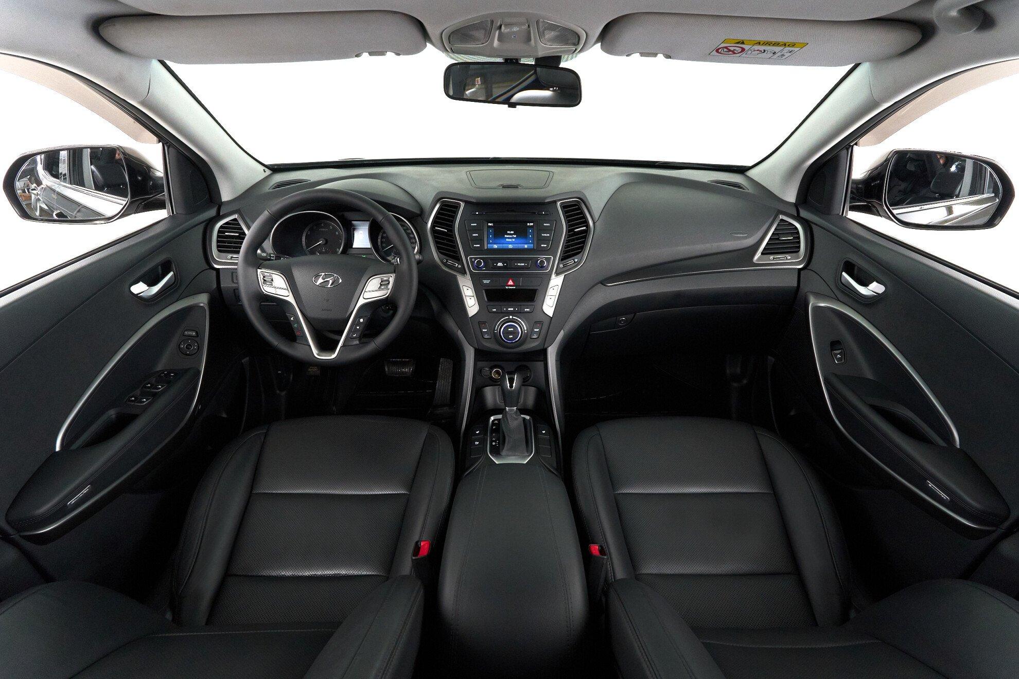 Hyundai Santa Fe 2015, коричневый