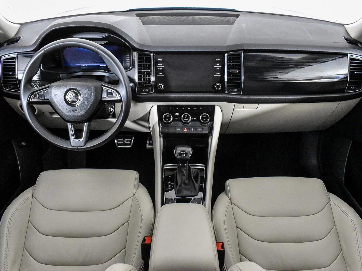 Skoda Kodiaq 2020, синий