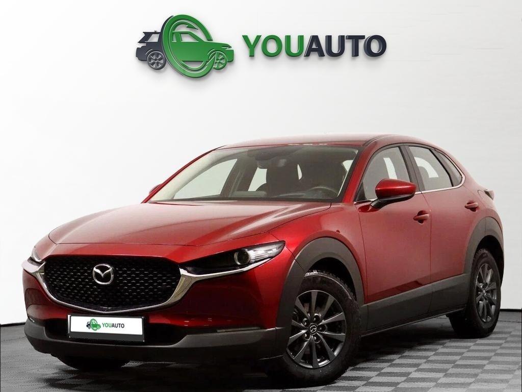 Mazda CX-30 2019, красный