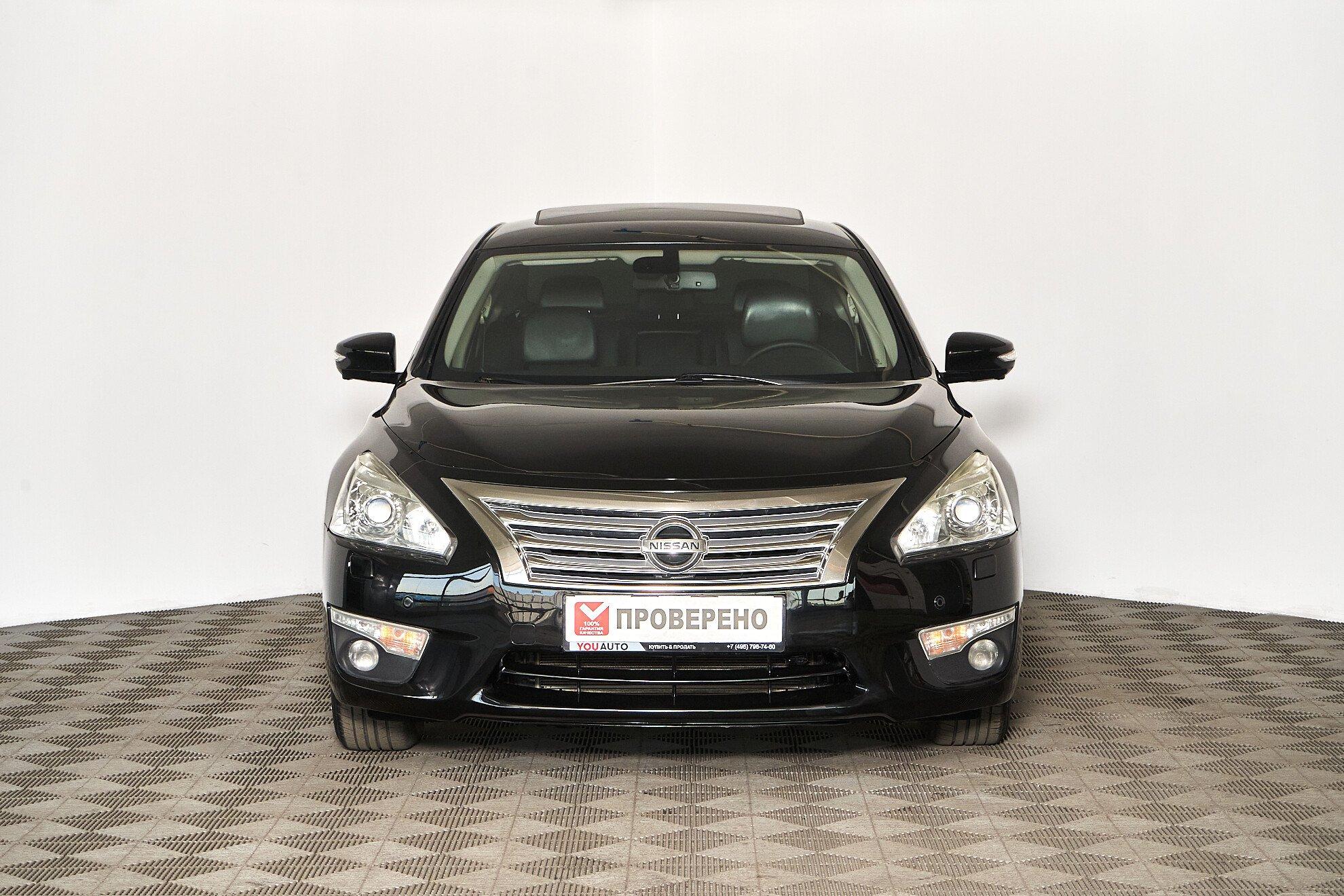 Nissan Teana 2014, черный