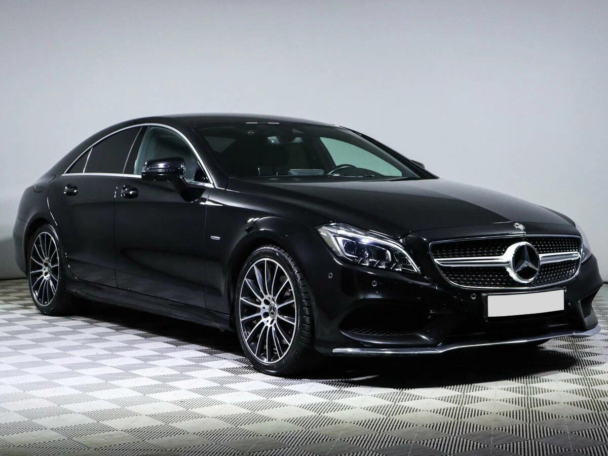 Mercedes-Benz CLS 2017, черный