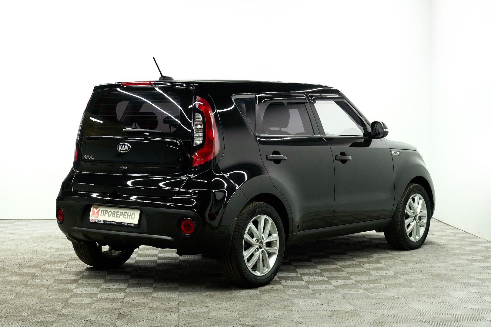 Kia Soul 2017, черный
