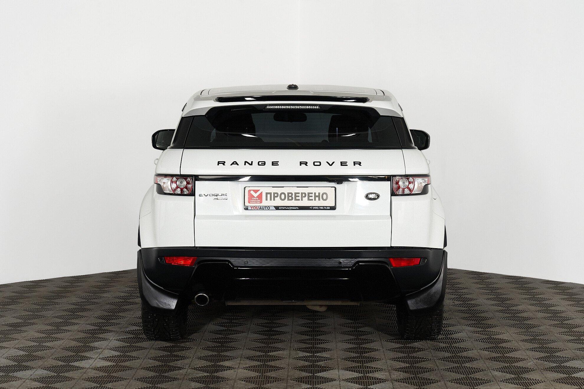 Land Rover Range Rover Evoque 2014, белый