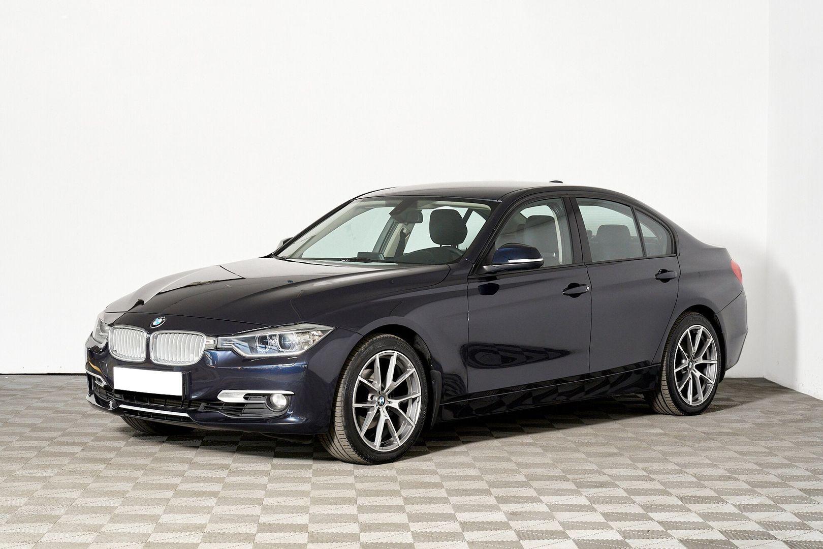 BMW 3 серии 2014, синий