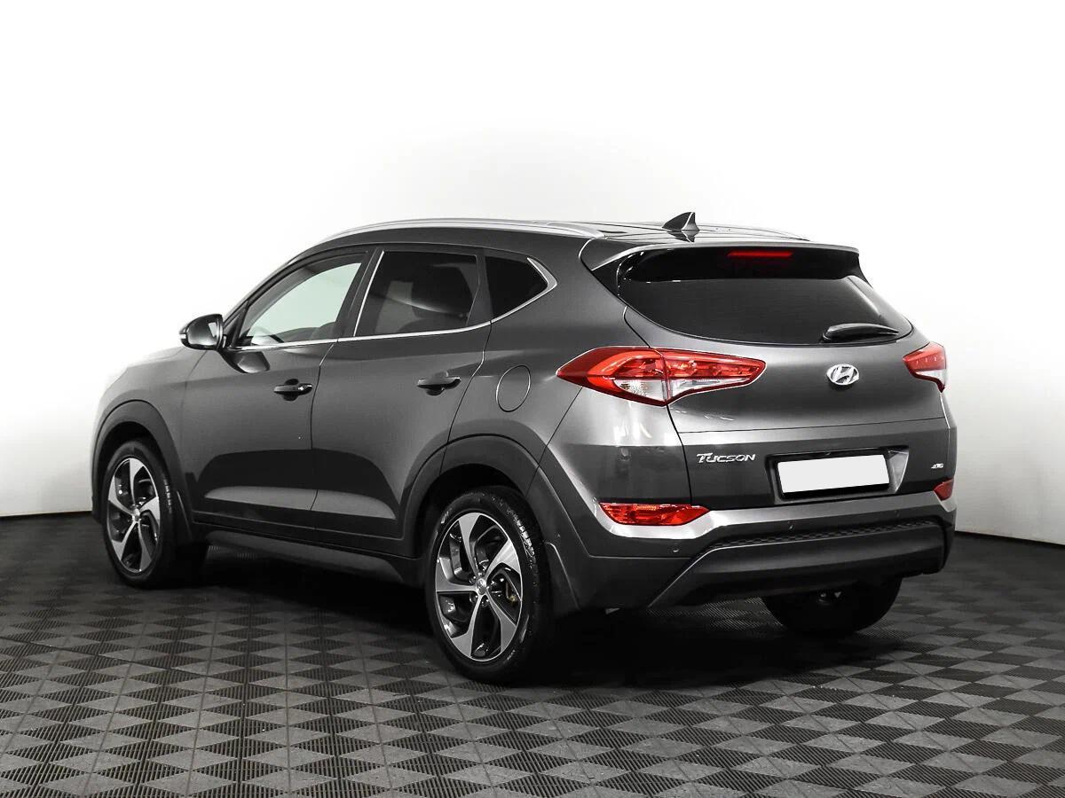 Hyundai Tucson 2016, серый