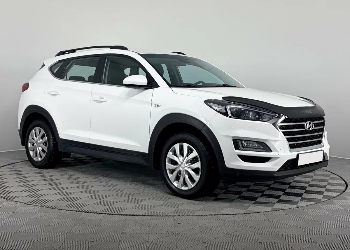 Hyundai Tucson 2020, белый