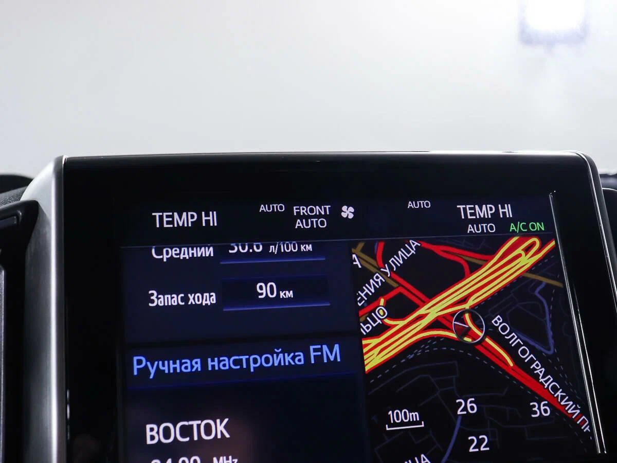 Toyota Land Cruiser 2018, черный