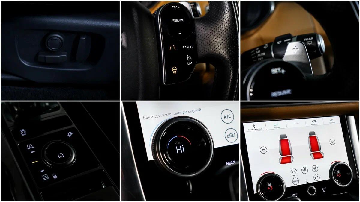 Land Rover Range Rover Sport 2018, черный