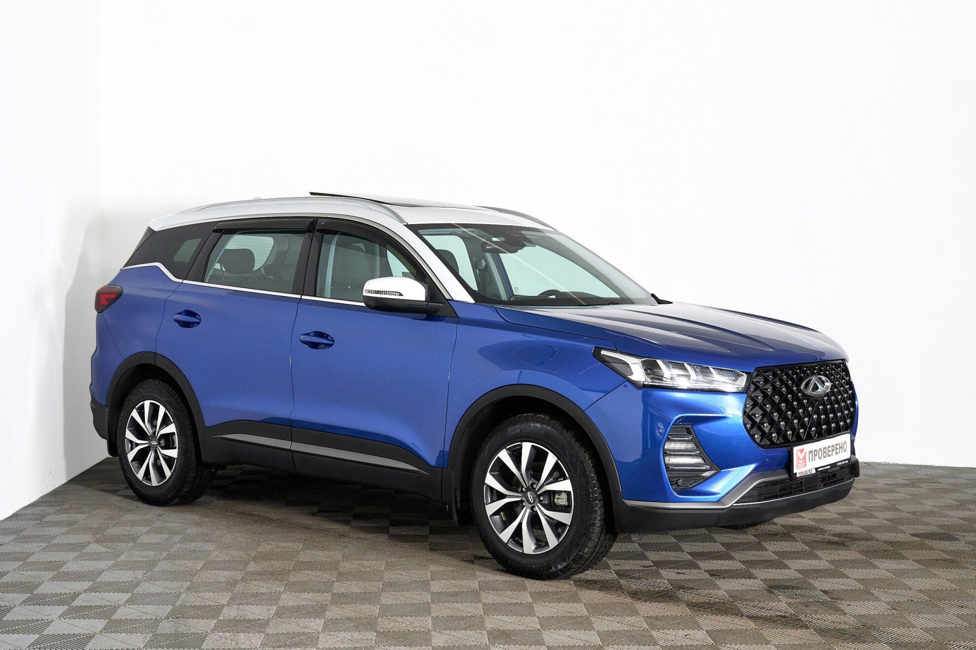 Chery Tiggo 7 Pro 2021, синий