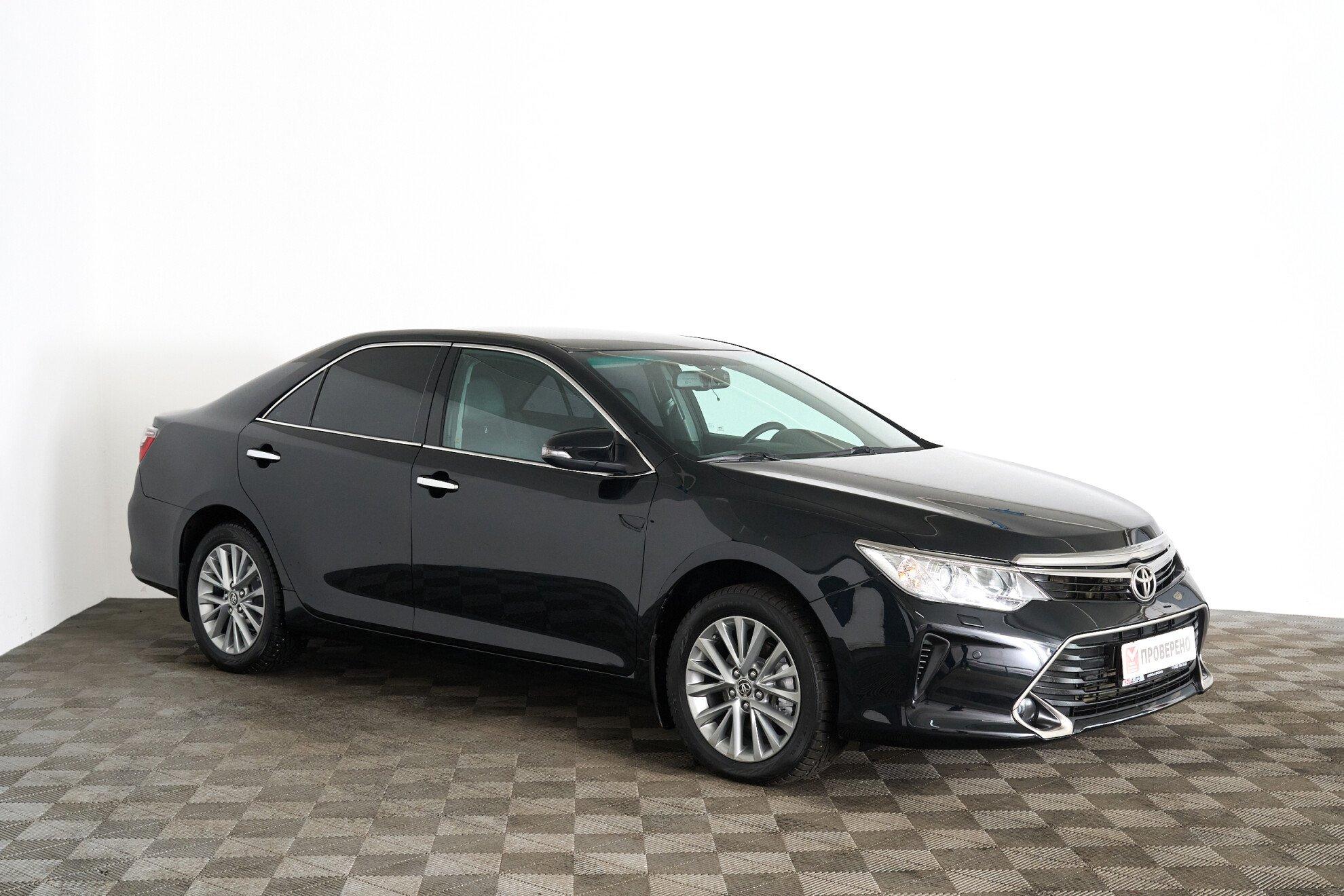 Toyota Camry 2016, черный