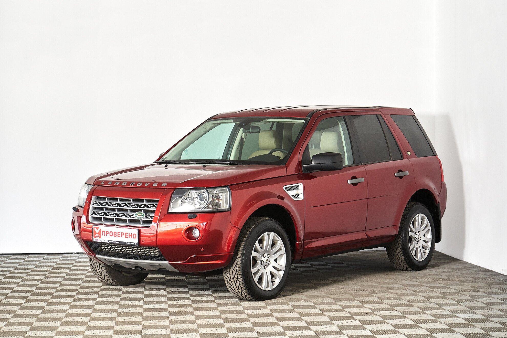 Land Rover Freelander 2009, красный