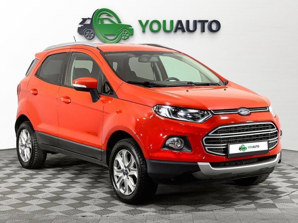 Ford EcoSport 2018, красный
