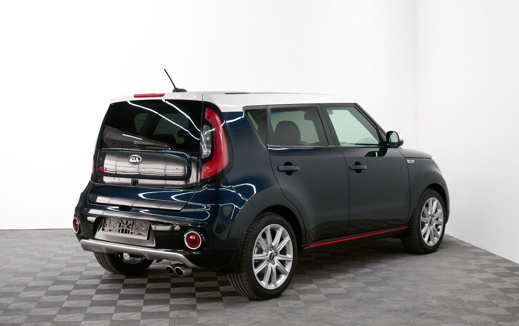 Kia Soul 2017, голубой