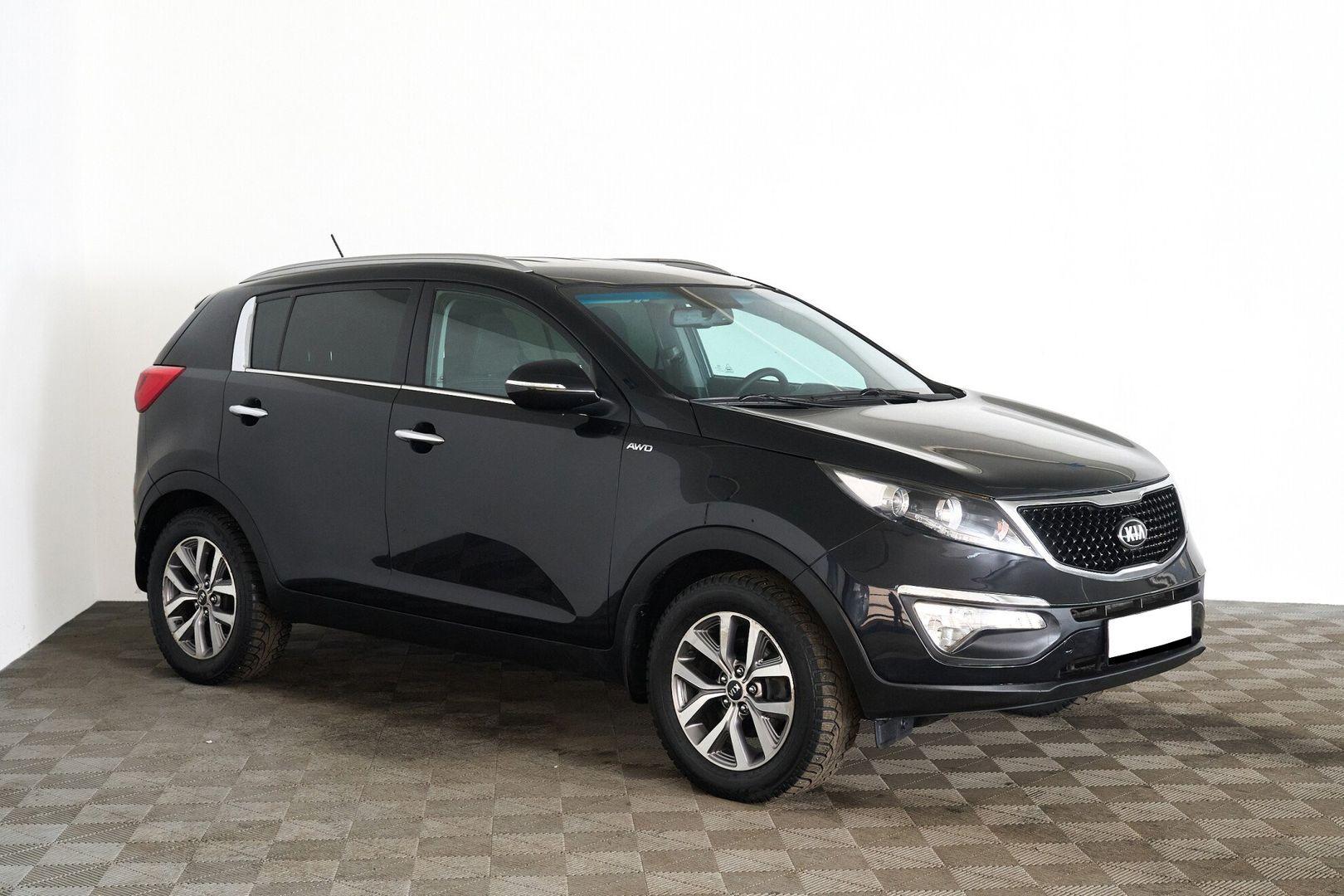 Kia Sportage 2015, черный
