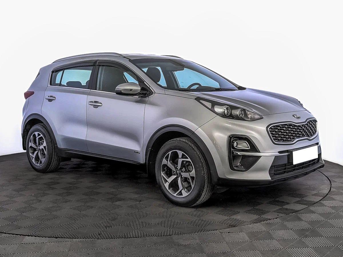 Kia Sportage 2019, серебряный
