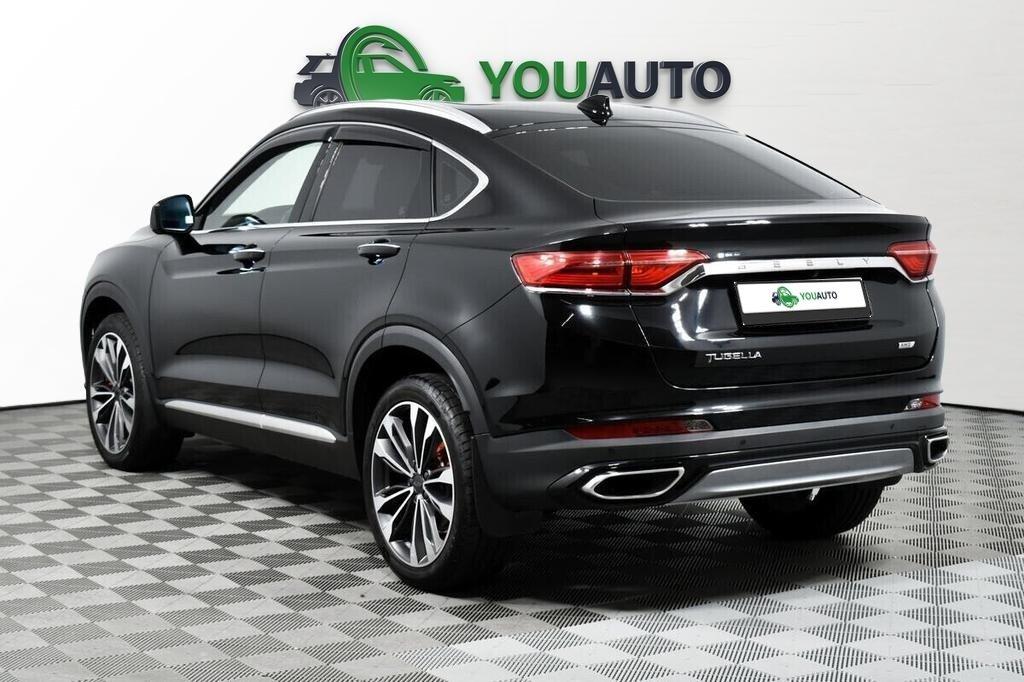 Geely Tugella 2022, черный