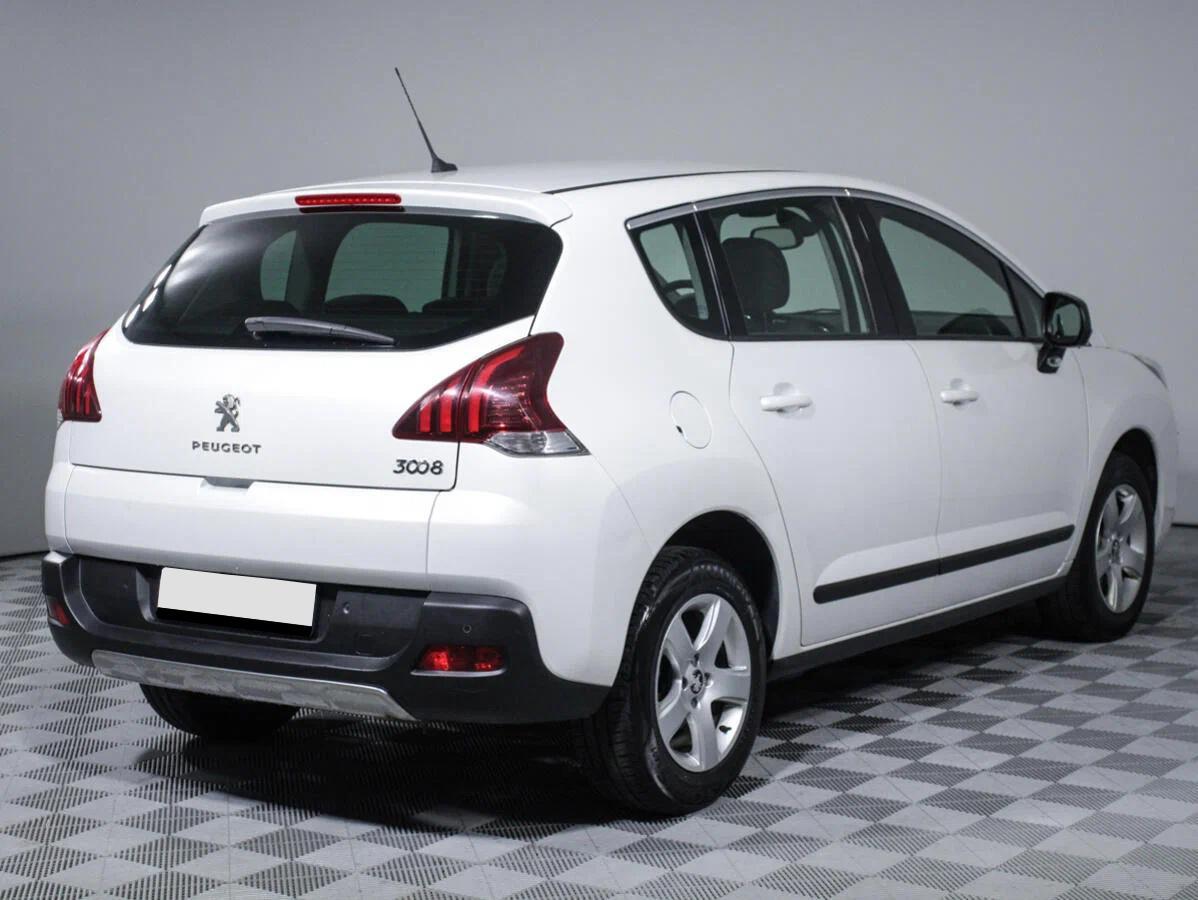 Peugeot 3008 2014, белый