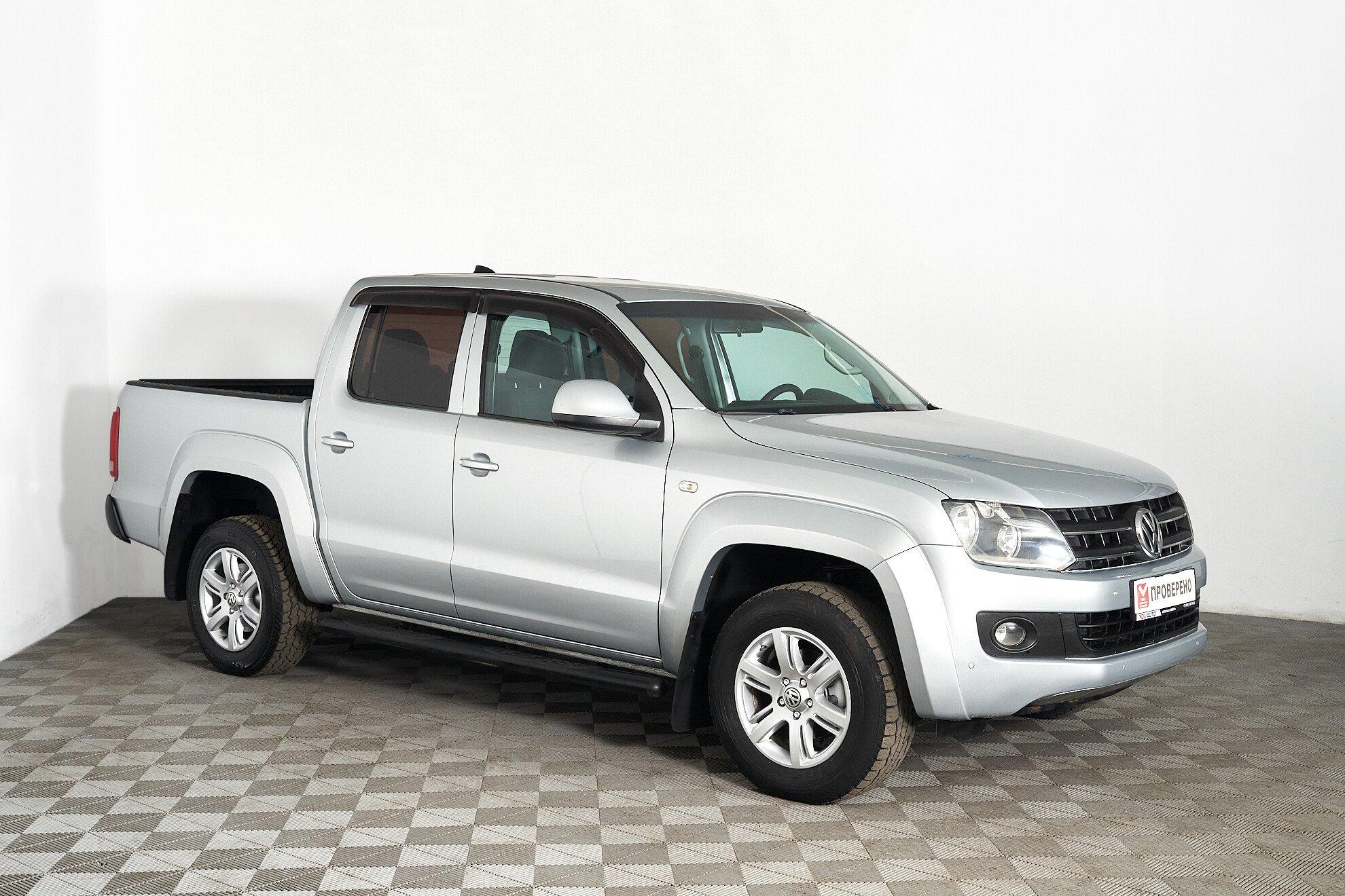 Volkswagen Amarok 2013, серебряный