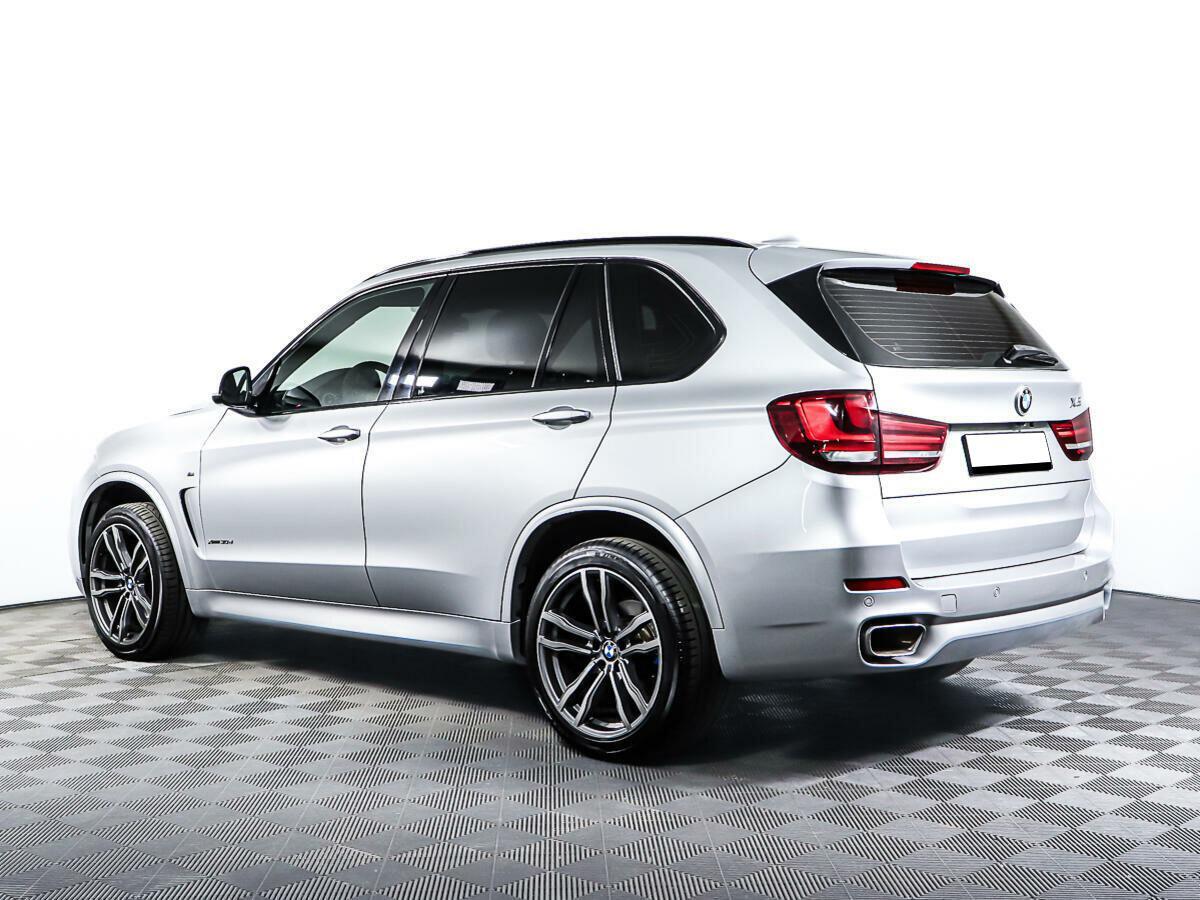 BMW X5 2016, серебряный