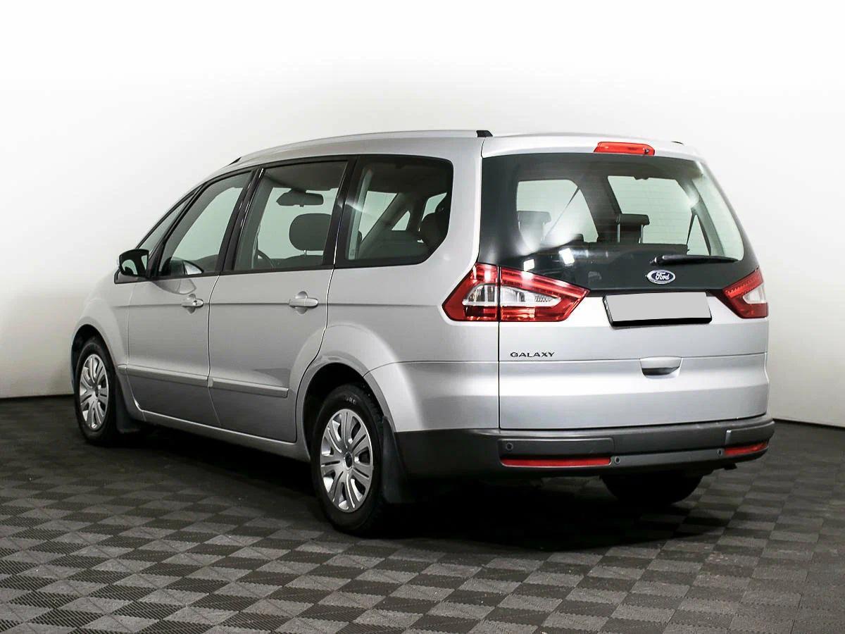 Ford Galaxy 2014, серебряный