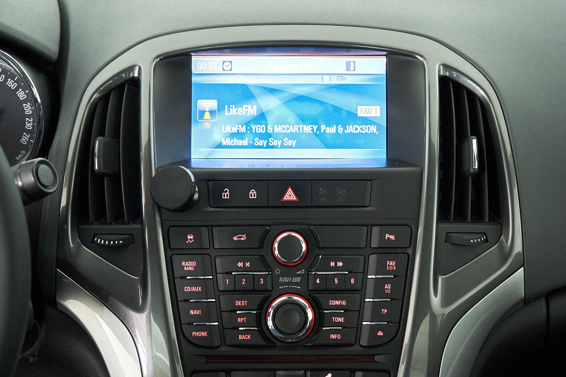 Opel Astra 2014, синий
