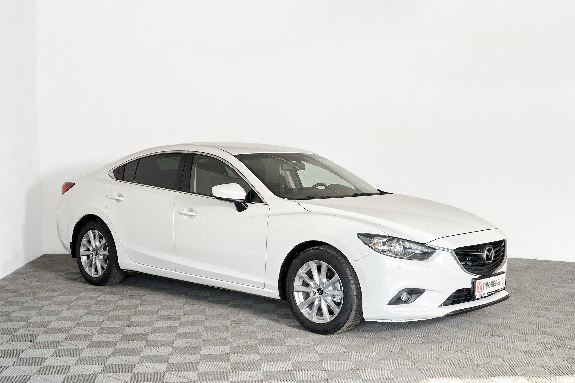 Mazda 6 2013, белый