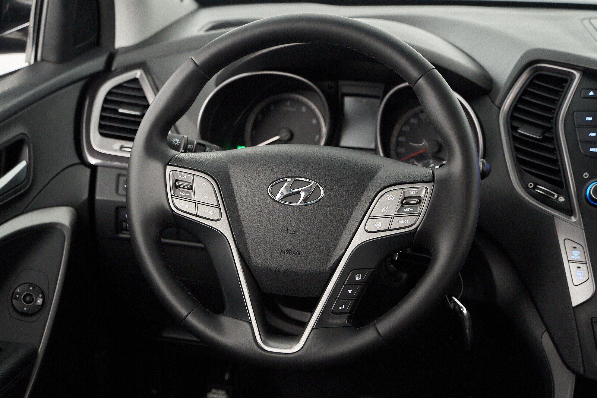 Hyundai Santa Fe 2014, серый