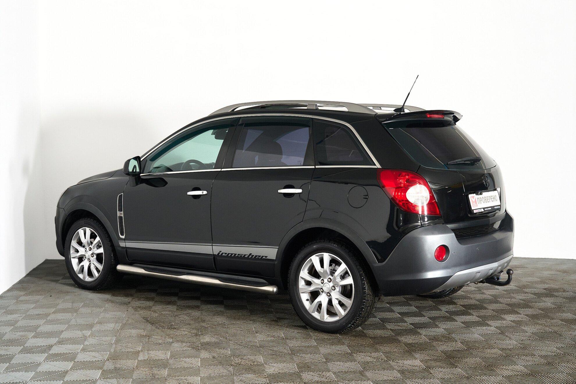 Opel Antara 2007, черный