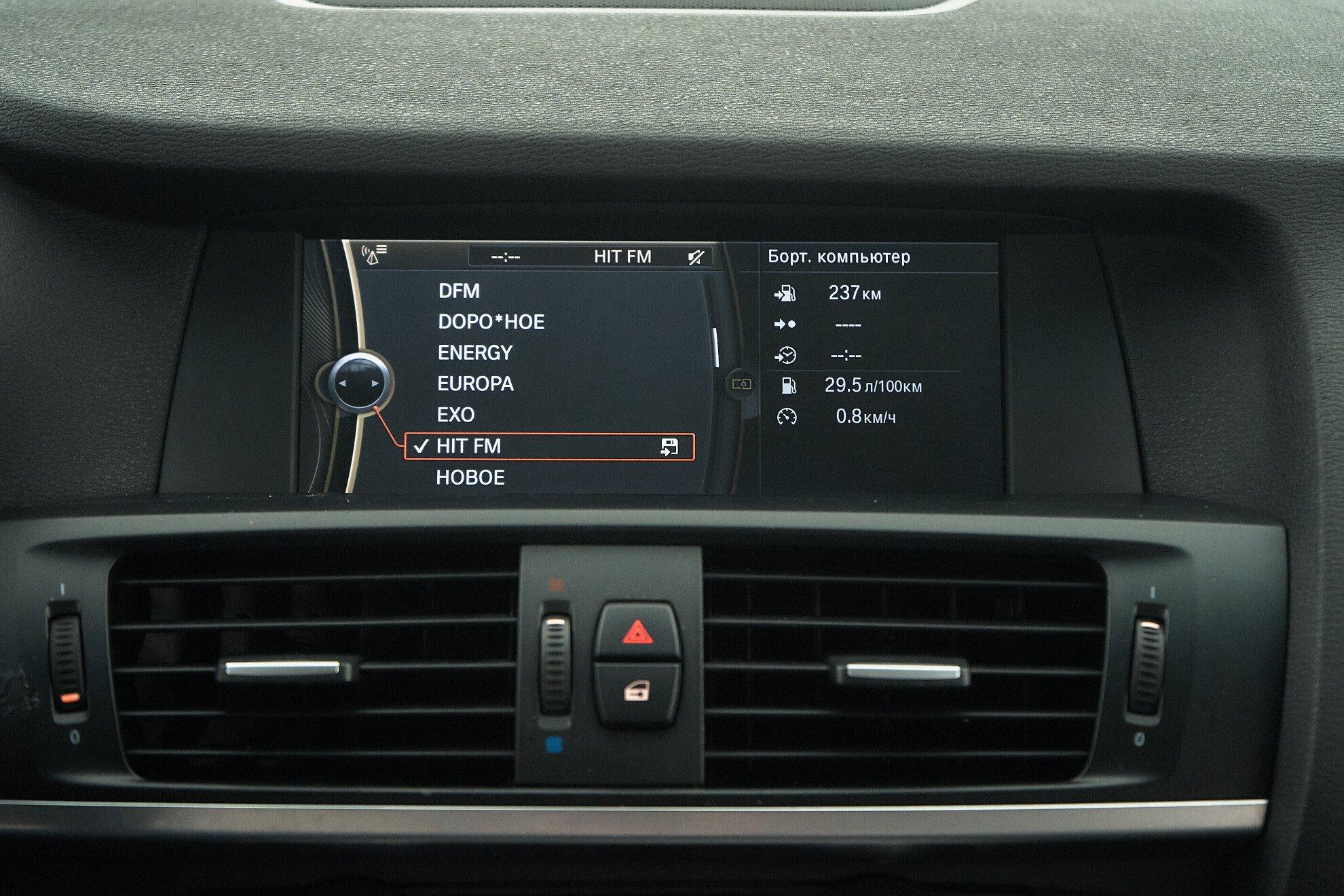 BMW X3 2013, черный