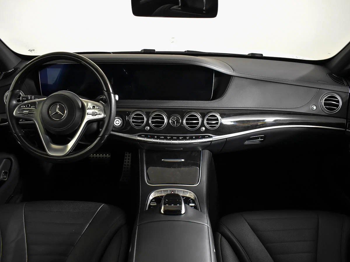 Mercedes-Benz S-Класс 2018, белый