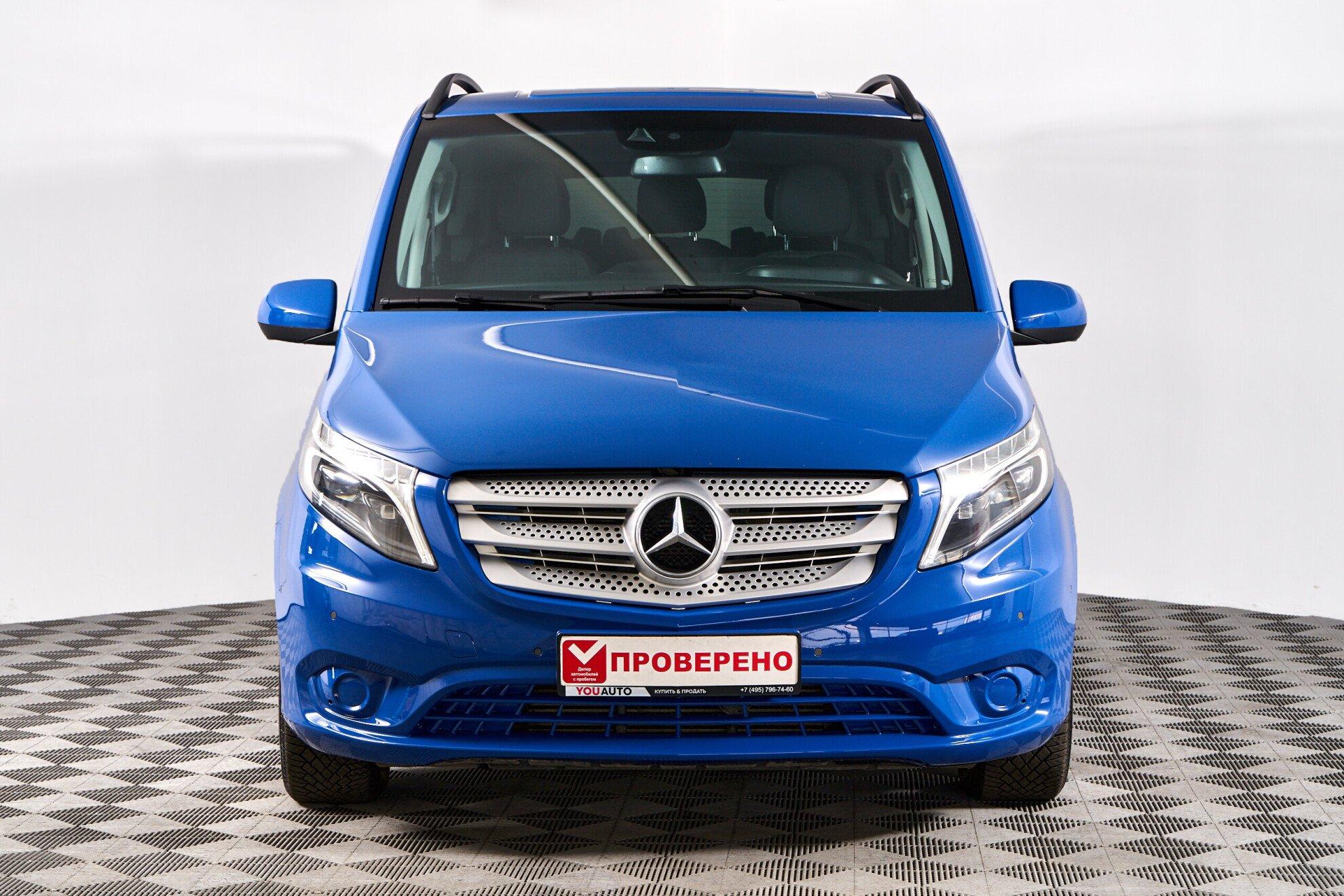 Mercedes-Benz Vito 2018, синий