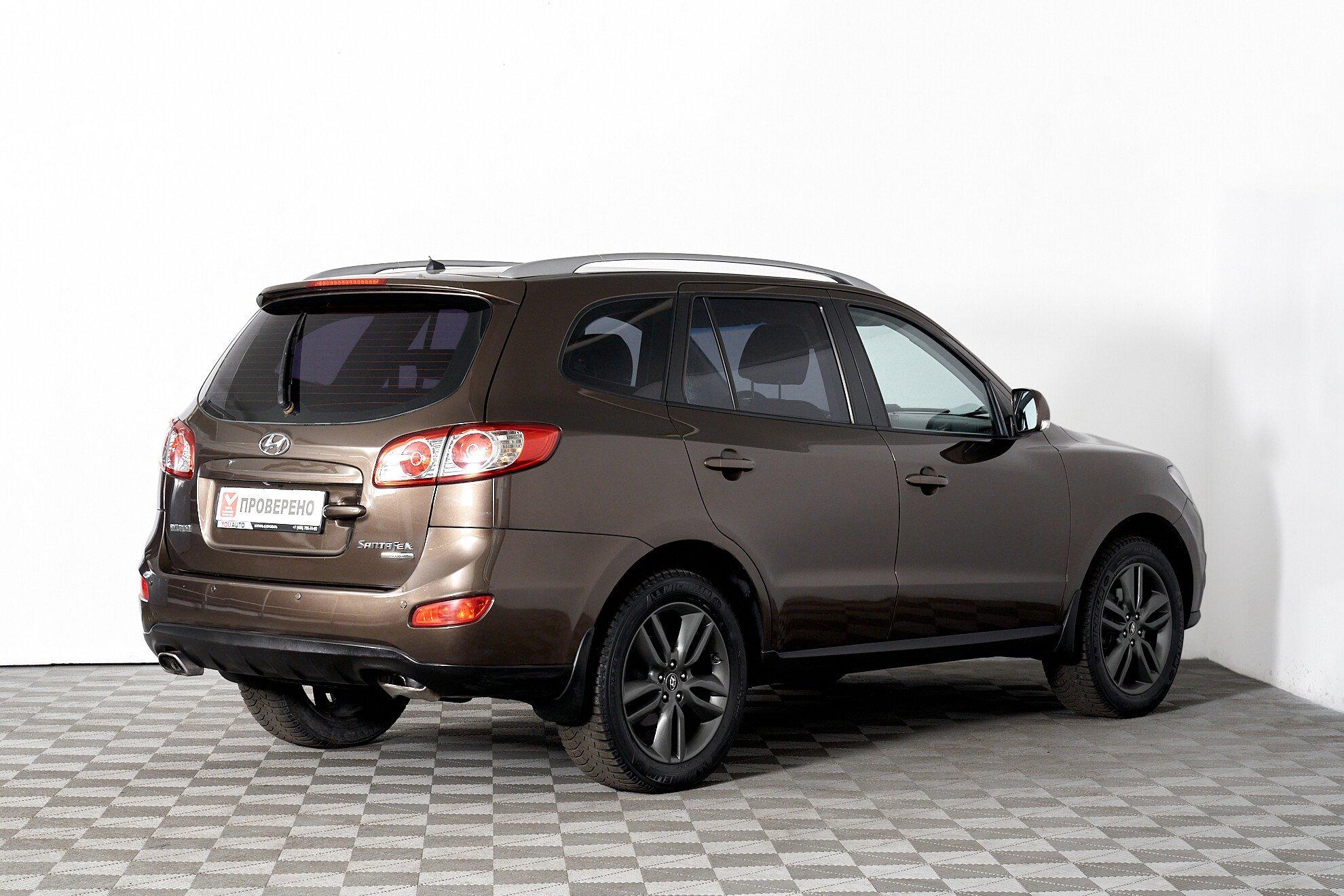 Hyundai Santa Fe 2010, коричневый