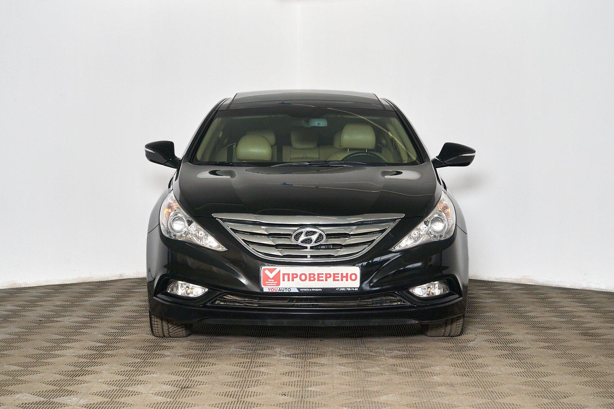 Hyundai Sonata 2011, черный
