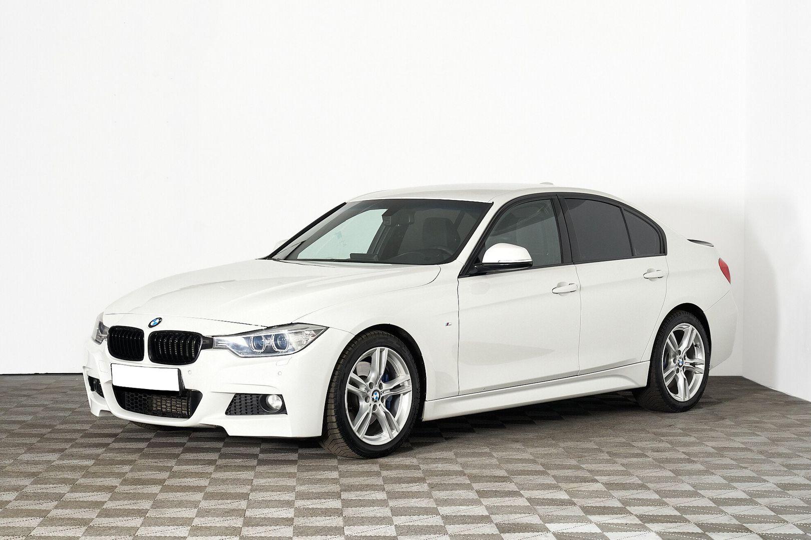BMW 3 серии 2014, белый