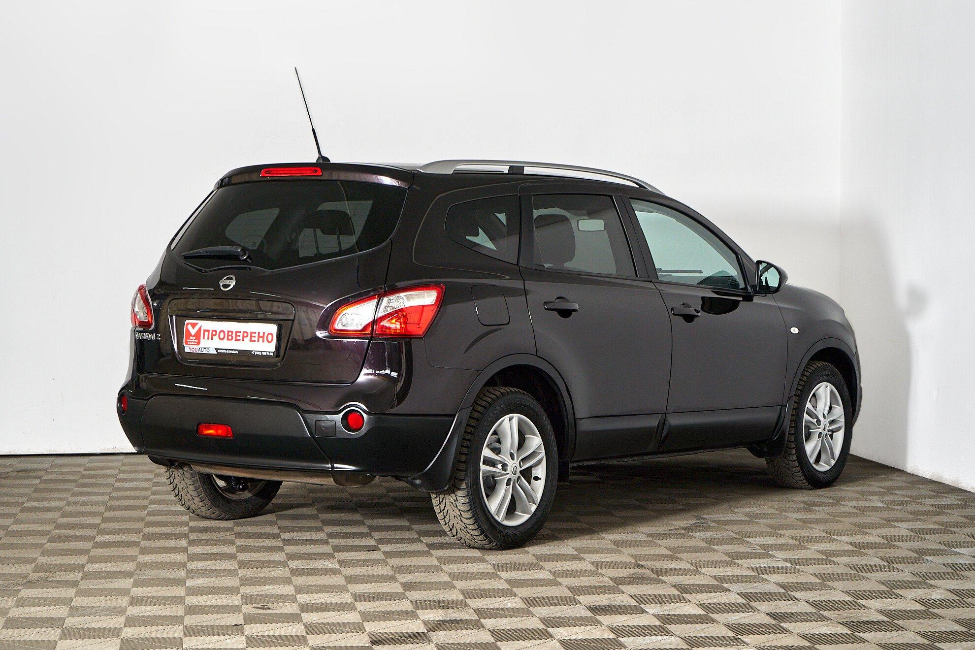 Nissan Qashqai+2 2013, фиолетовый