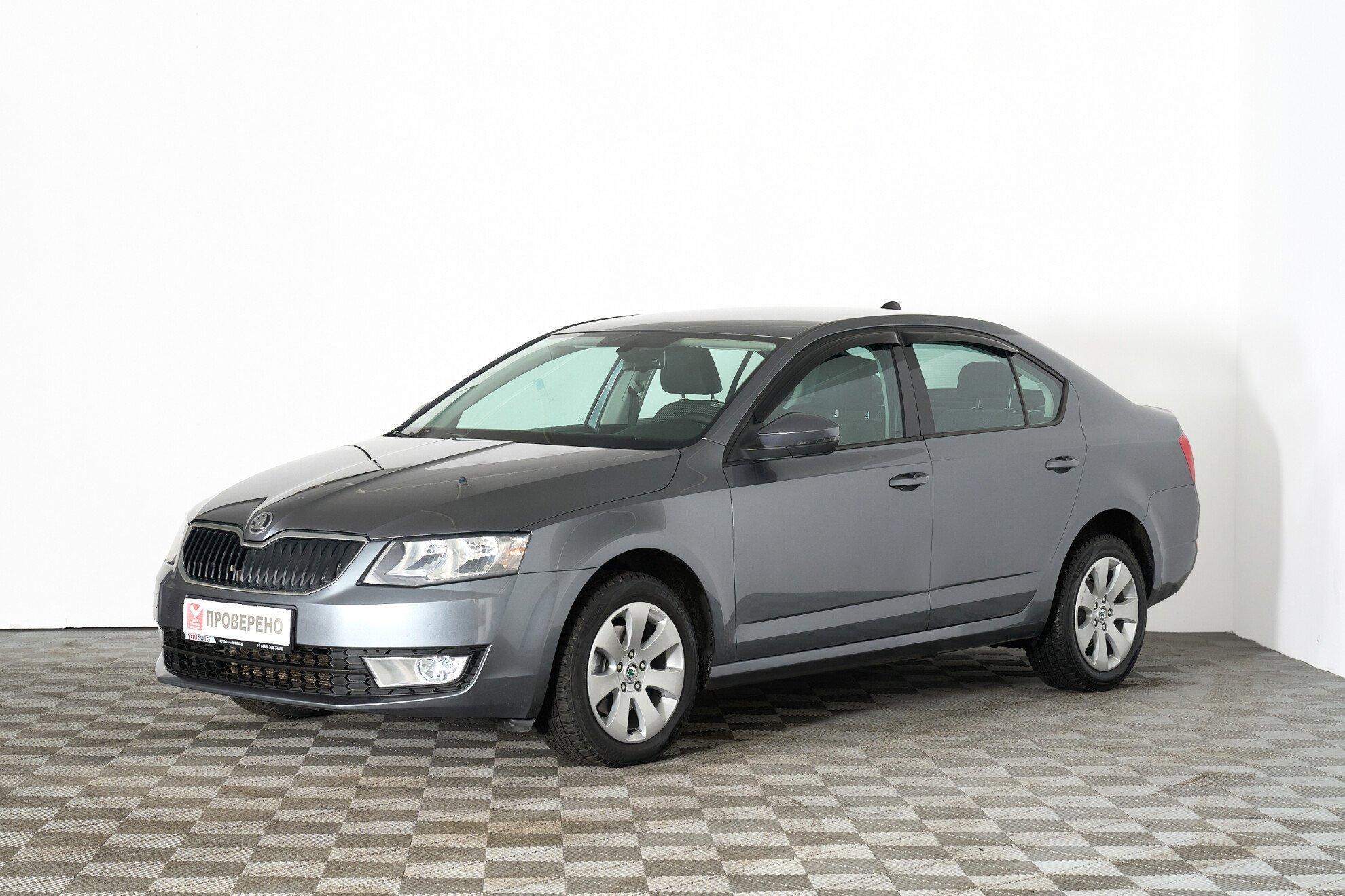 Skoda Octavia 2014, серый