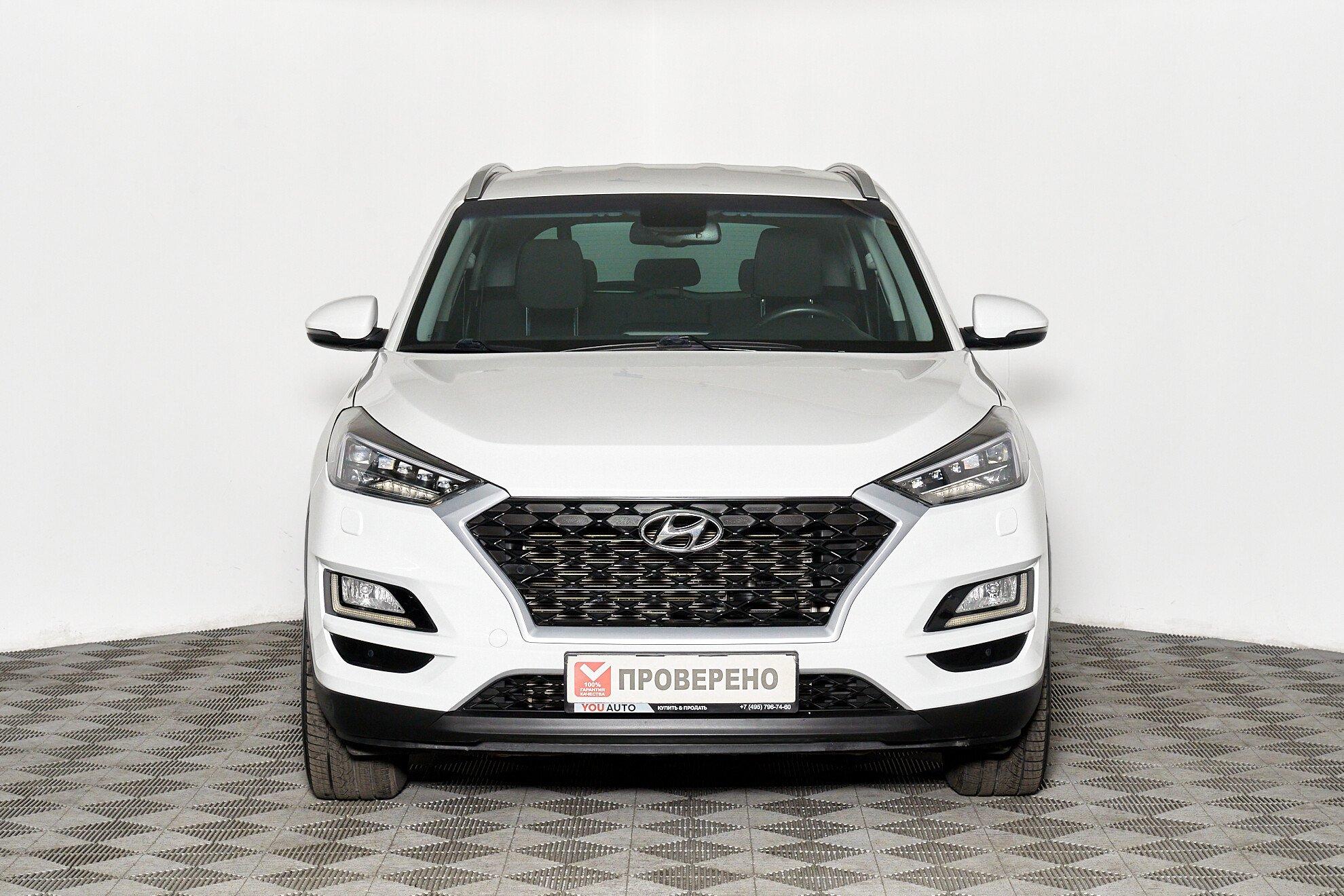 Hyundai Tucson 2018, белый