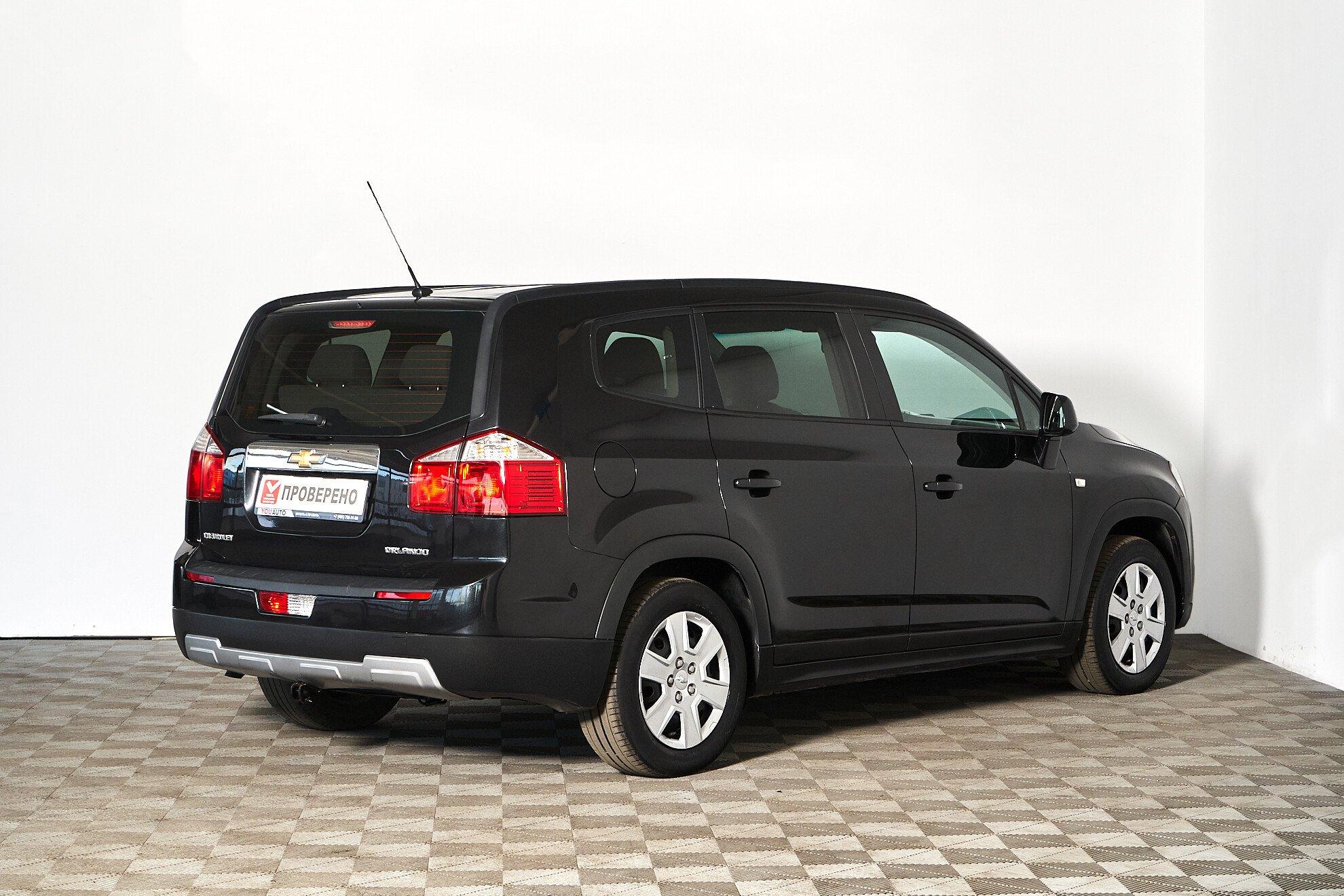 Chevrolet Orlando 2014, черный