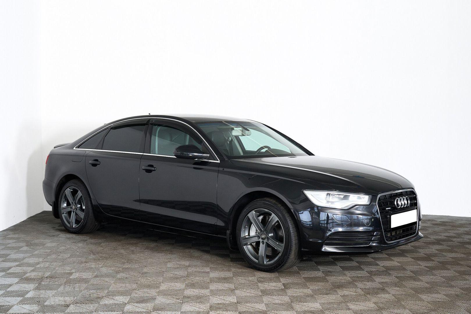 Audi A6 2011, черный