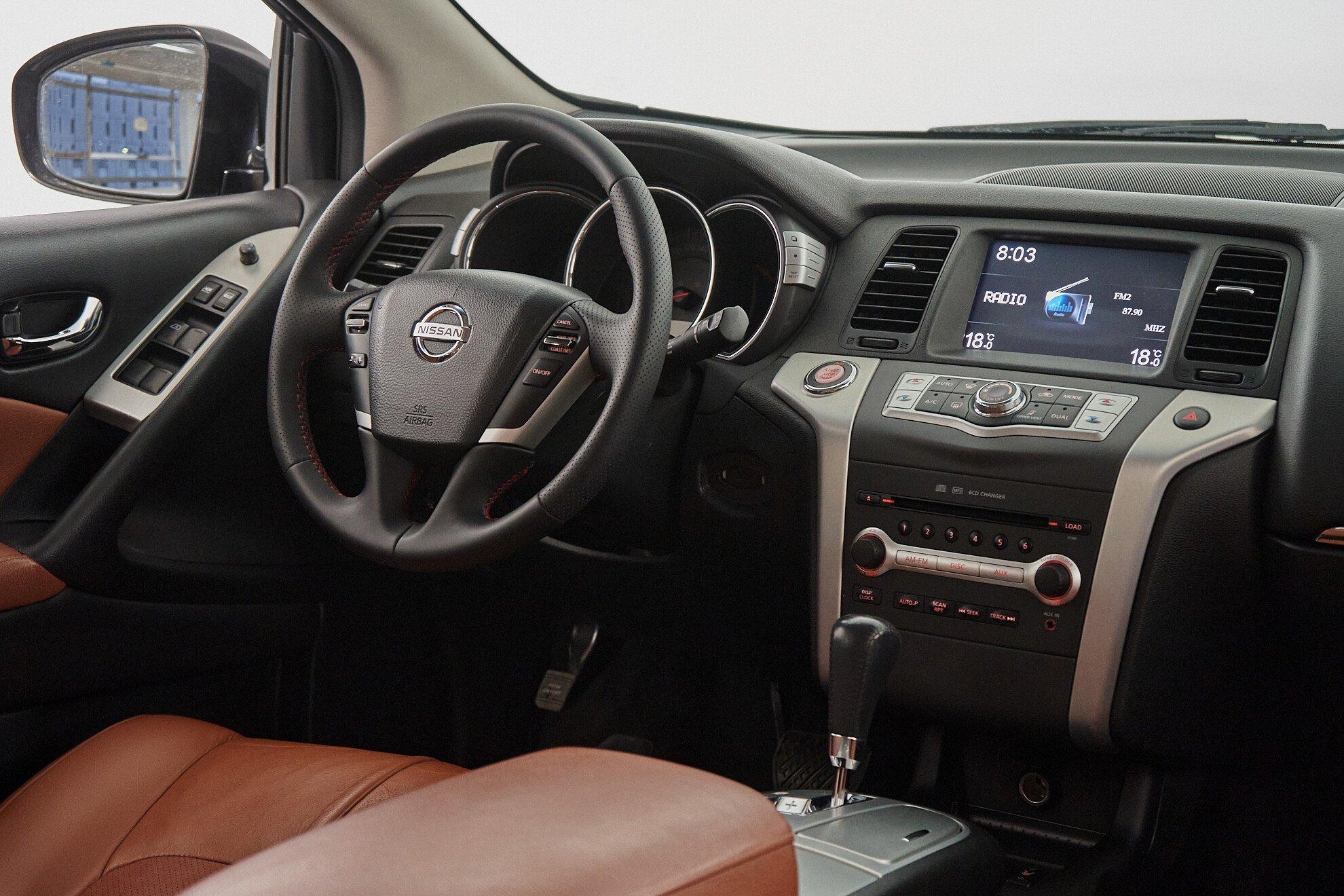 Nissan Murano 2011, черный