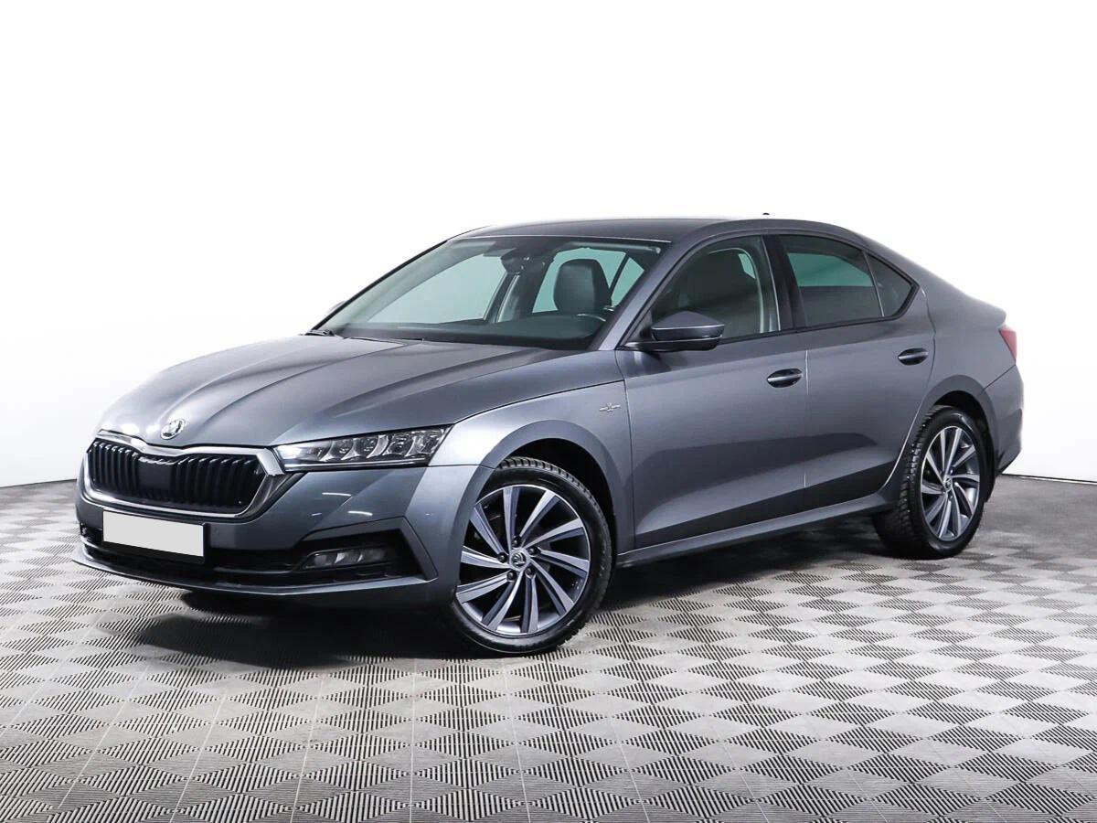 Skoda Octavia 2023, серый