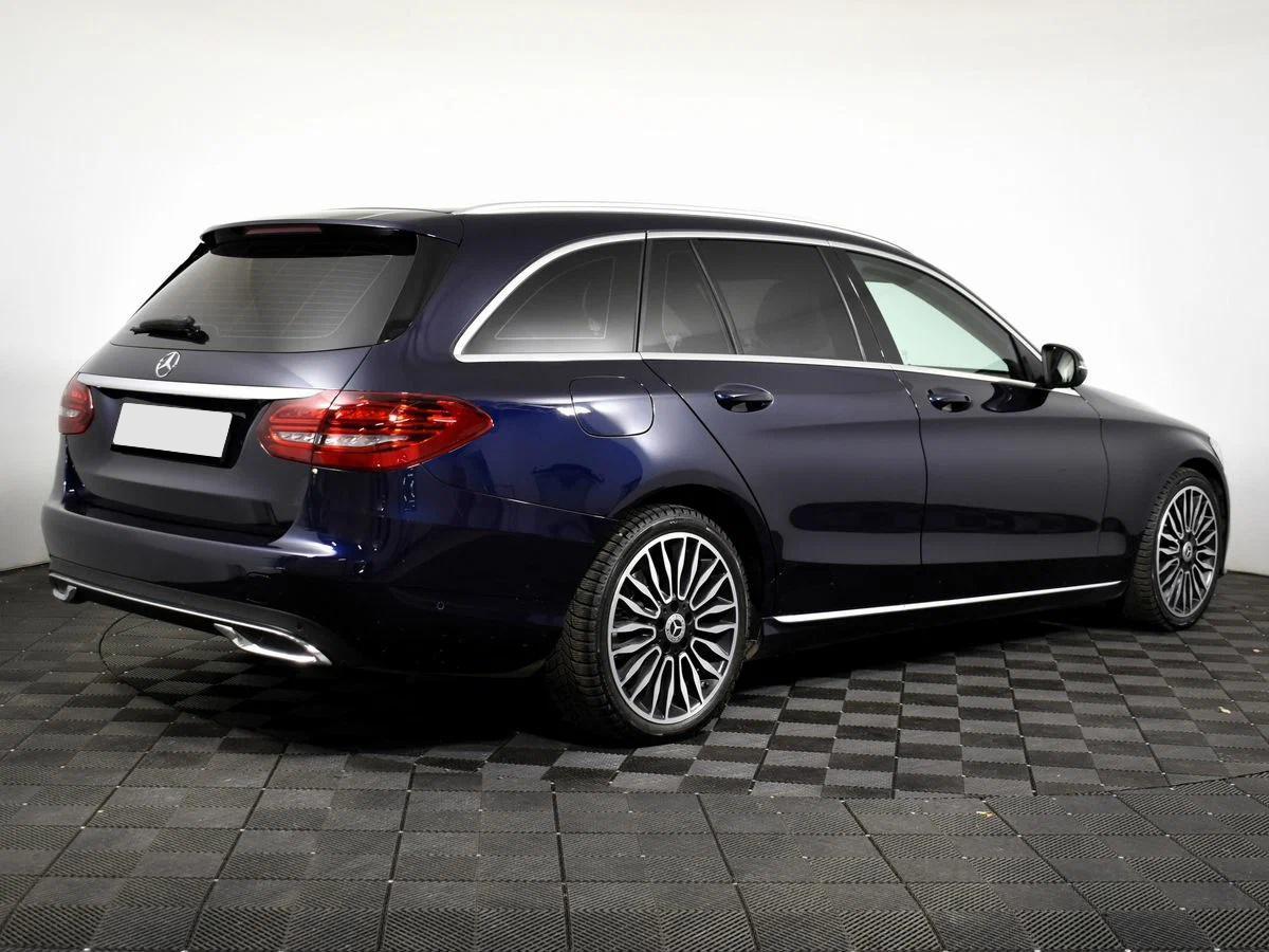 Mercedes-Benz C-Класс 2019, синий