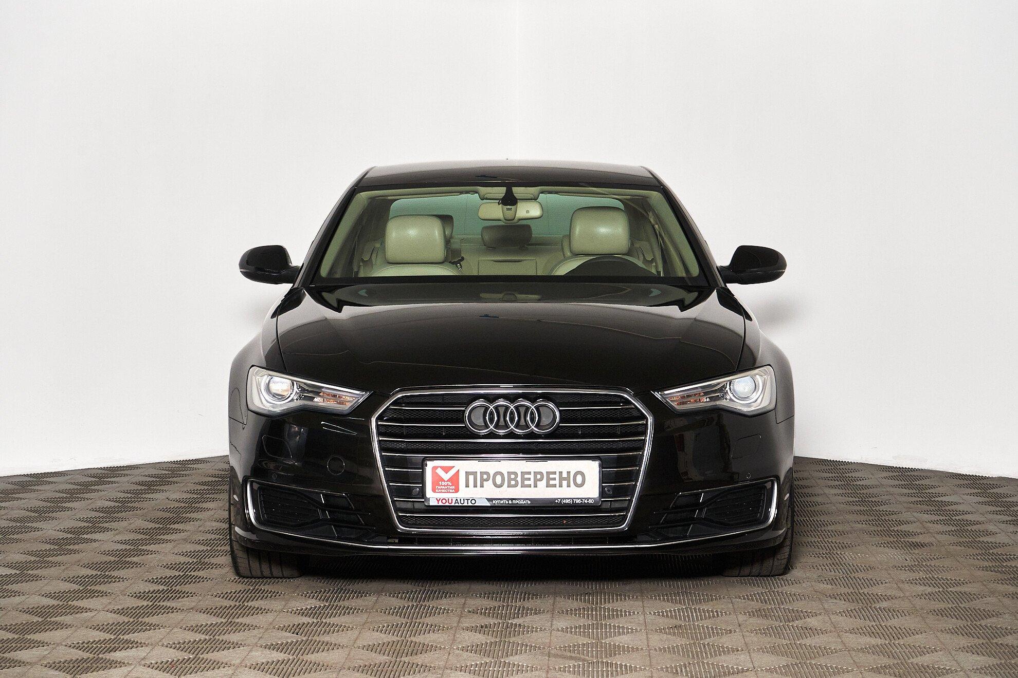Audi A6 2017, черный