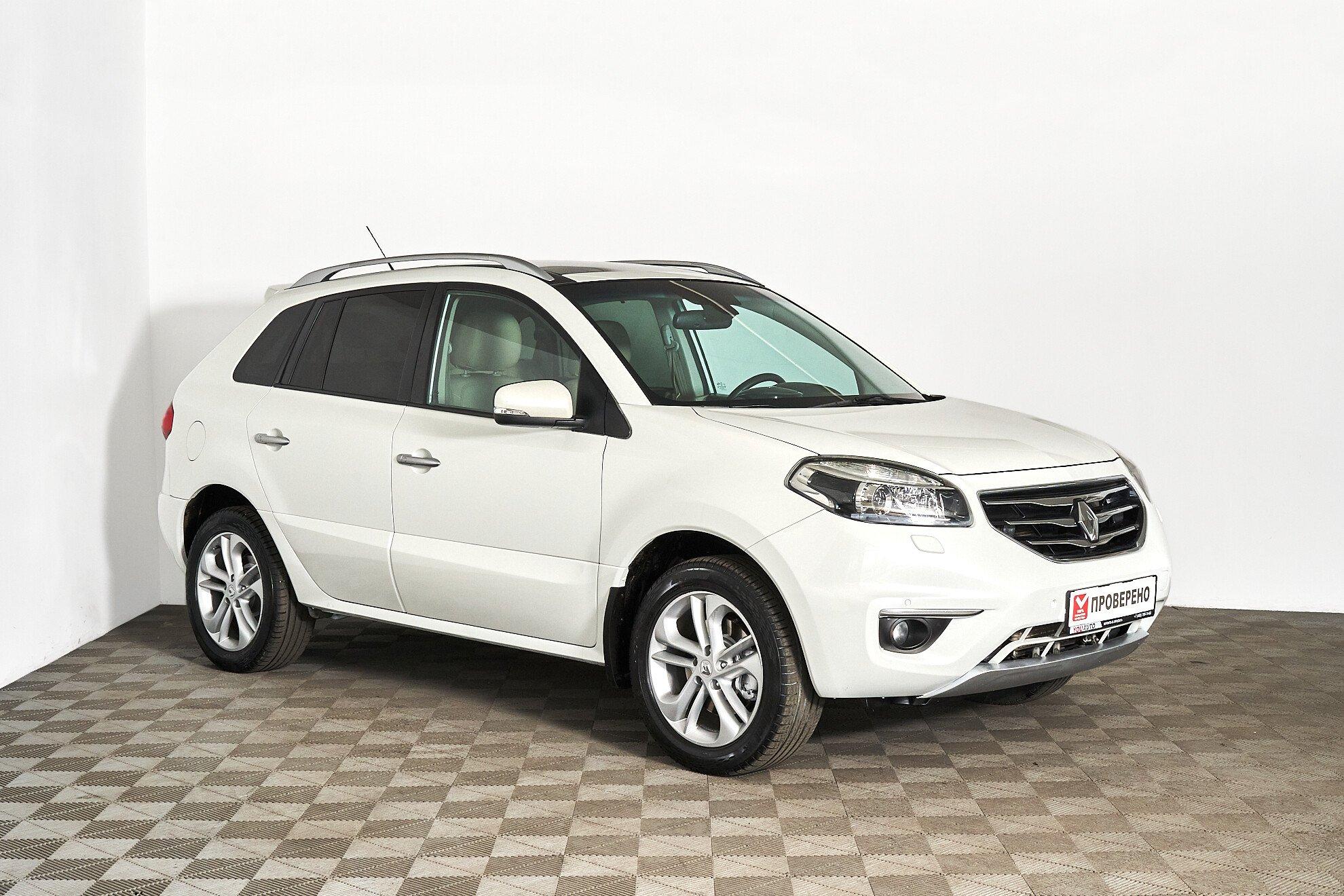 Renault Koleos 2012, белый