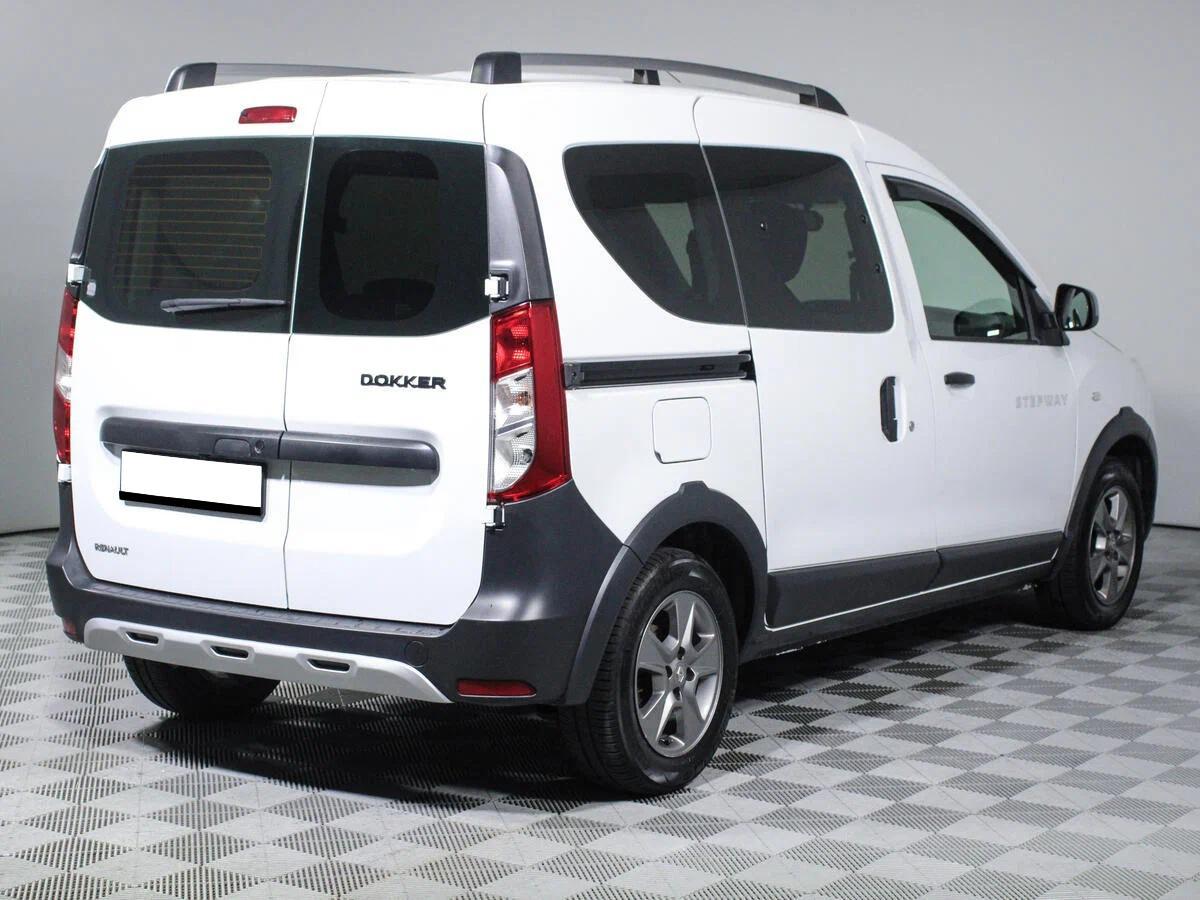 Renault Dokker 2019, белый