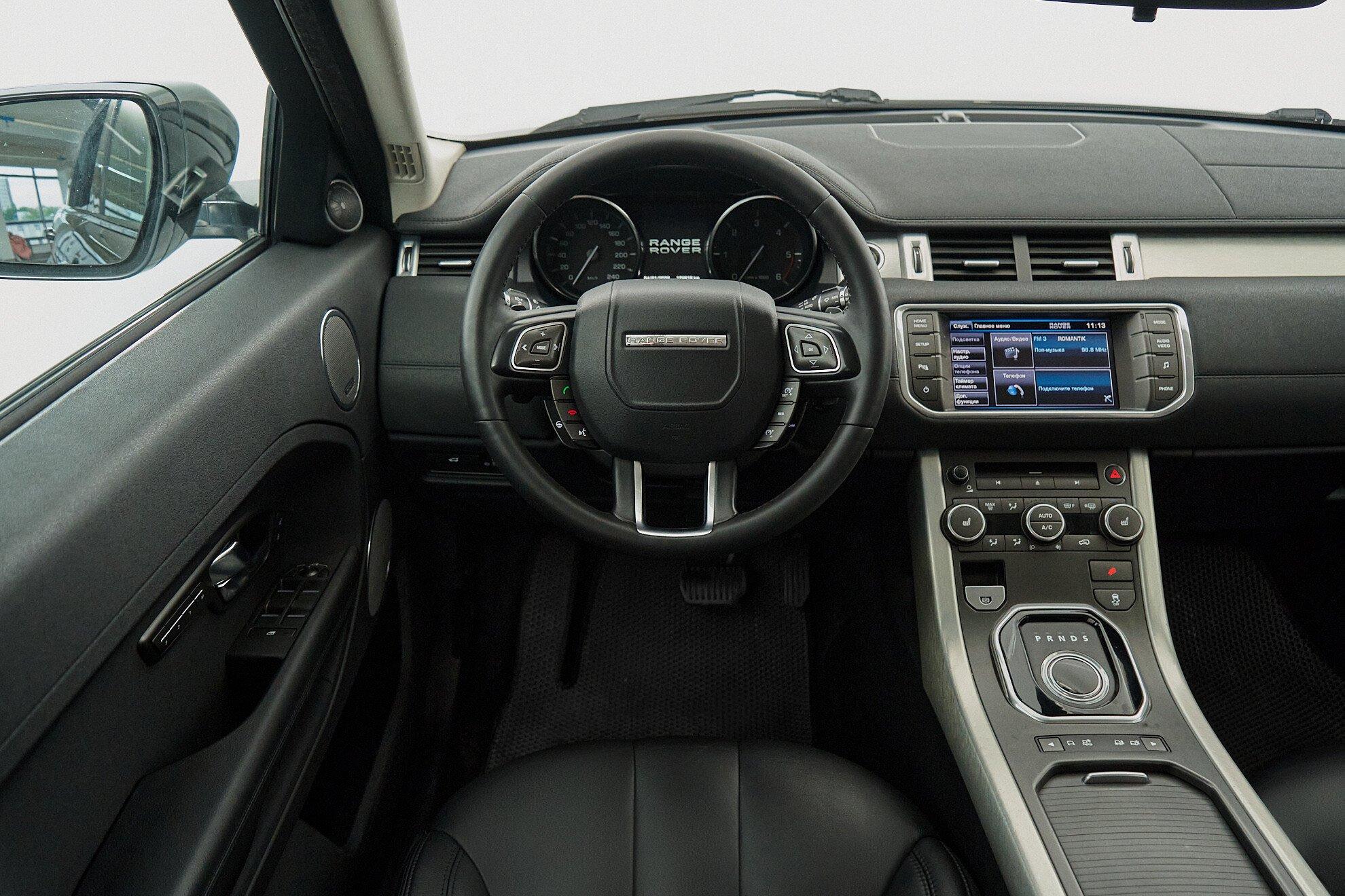 Land Rover Range Rover Evoque 2013, черный