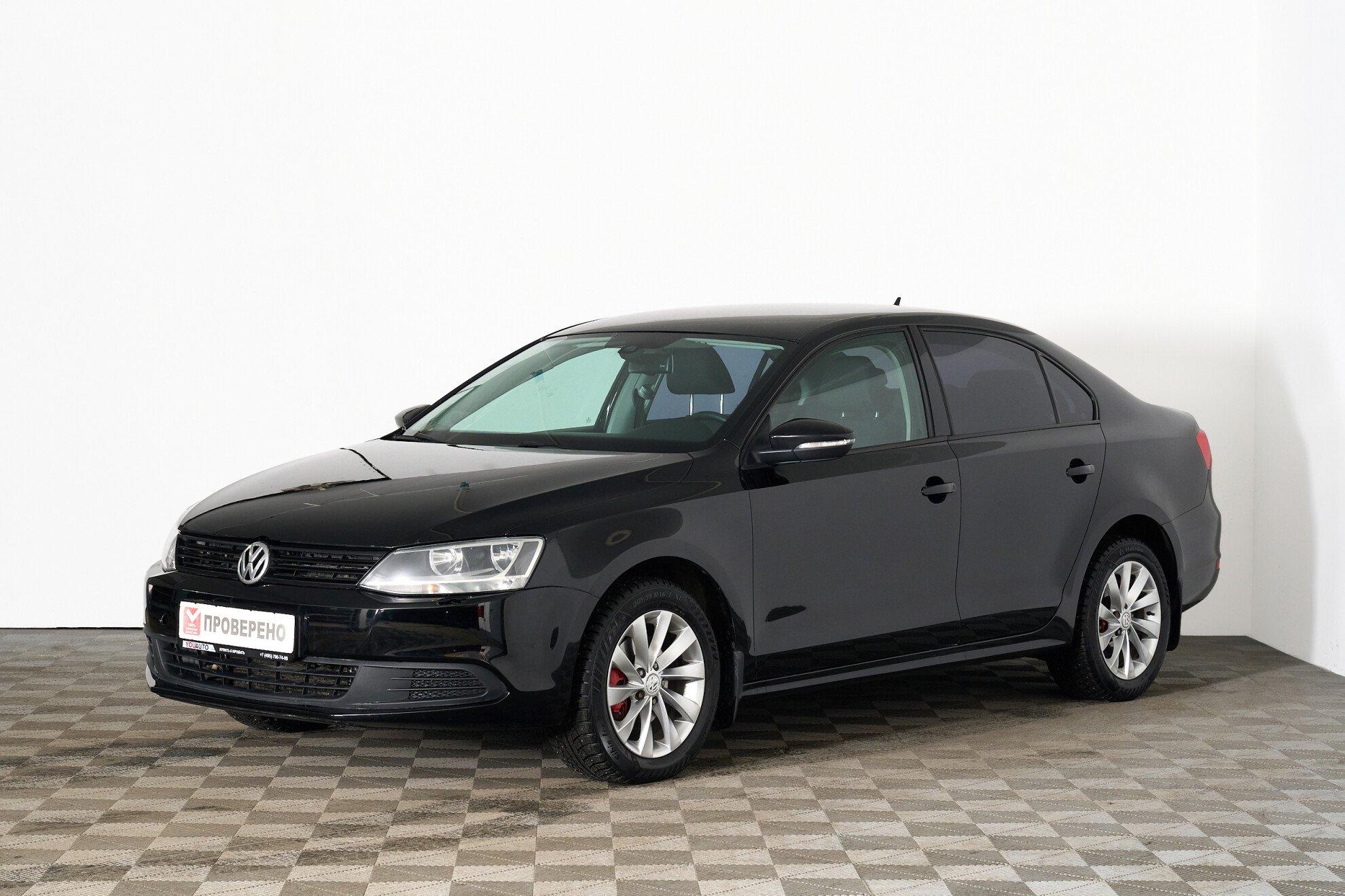 Volkswagen Jetta 2012, черный