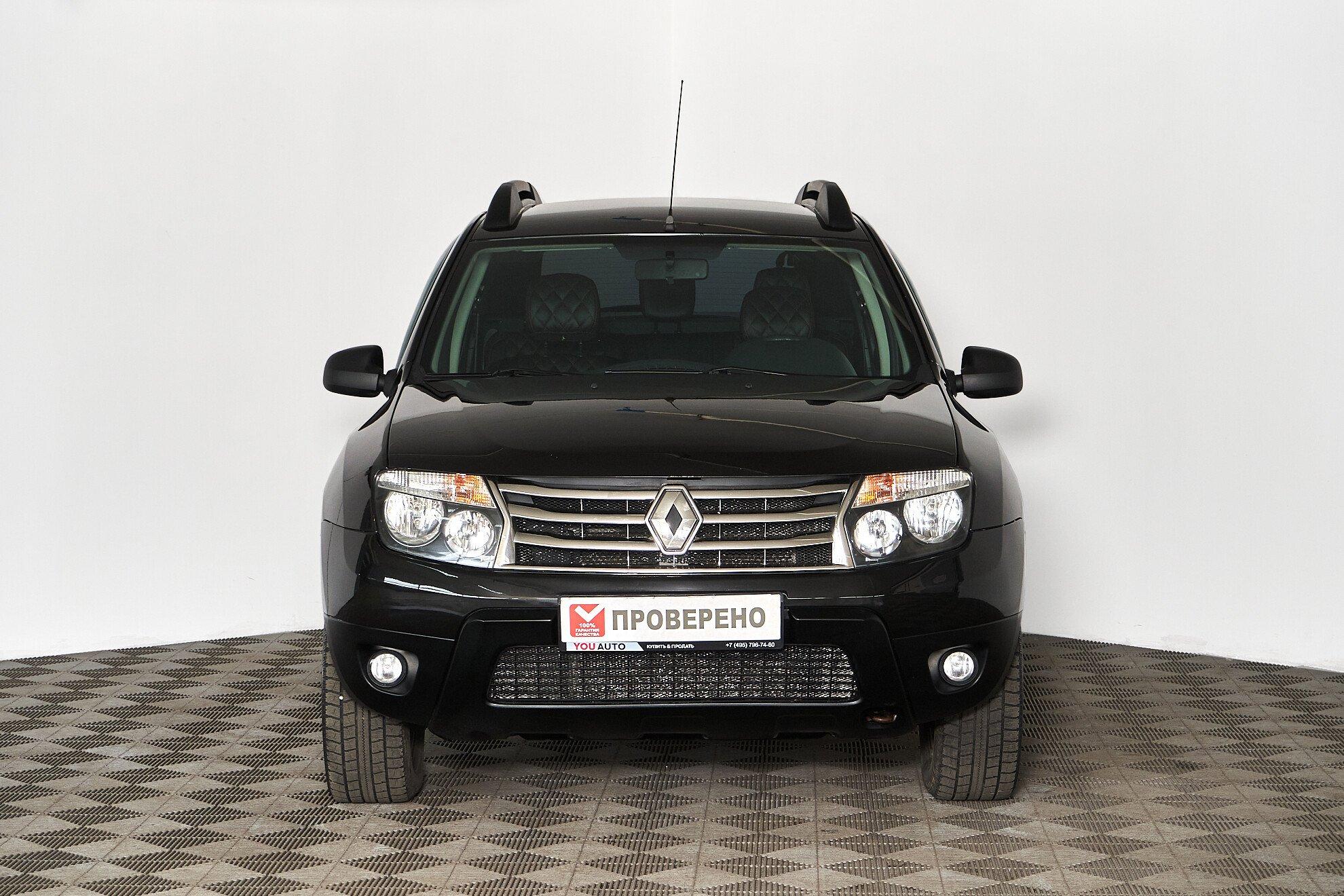Renault Duster 2015, черный